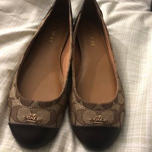 Coach ballet flats
